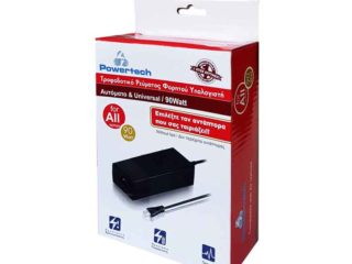 POWERTECH PT-31 Φορτιστης Laptop ανω λιοσια