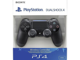 SONY DUALSHOCK 4 WIRELESS CONTROLLER JET BLACK V2.0 eshop ano liosia kamatero axarnai