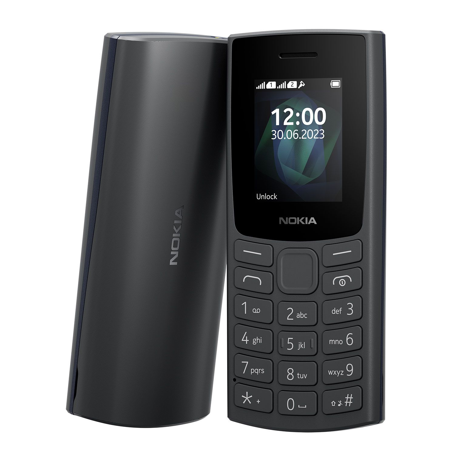 Nokia 105 (2023) Dual SIM Κινητό με Κουμπιά